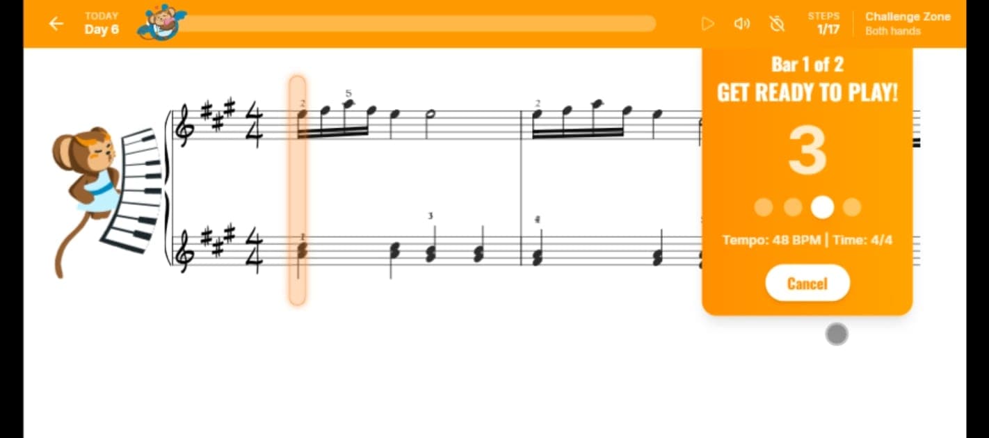 Get students practising.